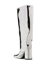 MM6 MAISON MARGIELA Metallic Knee Length Boots