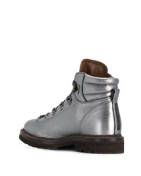 Brunello Cucinelli Metallic Work Boots