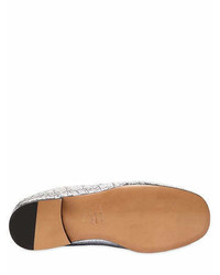 Isabel Marant 10mm Fezzy Crackled Leather Loafers
