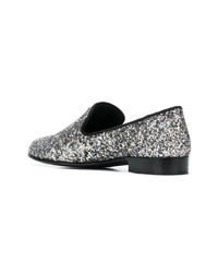 Giuseppe Zanotti Design Glitter Loafers