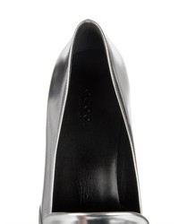 Gucci Kira Leather Horsebit Loafers