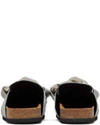 JW Anderson Silver Chain Loafers
