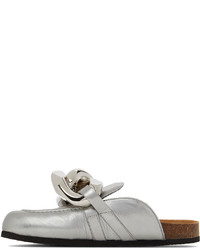 JW Anderson Silver Chain Loafers