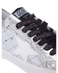 Golden Goose Deluxe Brand 20mm May Metallic Quilted Sneakers