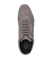Bally Contrast Panel Low Top Sneakers
