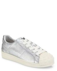 Ash Crack Leather Blend Sneakers