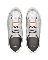 Fendi Logo Slip On Sneakers