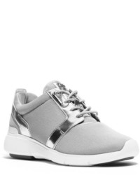 Michael Kors Michl Kors Amanda Mesh And Metallic Leather Sneaker, $125 | Michael  Kors | Lookastic