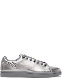 Raf Simons Silver Orion Sneakers