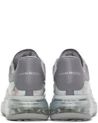 Alexander McQueen Silver Oversized Sneakers