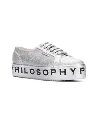 Philosophy di Lorenzo Serafini Superga Flatform Glitter Sneakers