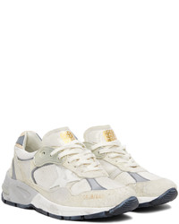 Golden Goose White Silver Dad Star Sneakers