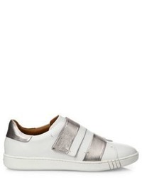 Bally Willet Leather Grip Tape Sneakers