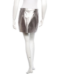 Diane von Furstenberg Leather Skirt W Tags