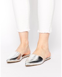 Asos Collection Laboratory Pointed Mule Ballets