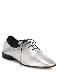Tory Burch Bombe Leather Oxfords