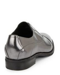 Kenneth Cole Ciao Ciao Metallic Leather Slip On Oxfords