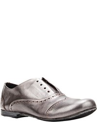 Marsèll Marsll Laceless Wingtip Oxfords Silver Size 6