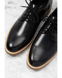 Forever 21 Metallic Faux Patent Oxfords