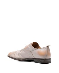 Moma Metallic Leather Derby Shoes