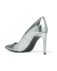 Tom Ford Metallic Textured Leather Pumps