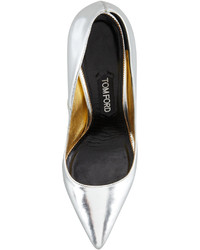 Tom Ford Mirror Leather Pointy Toe Pump