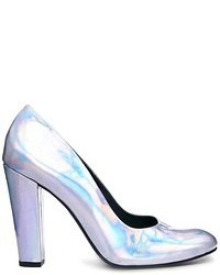 Won Hundred Serine Silver Heeled Shoes Silver