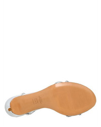 Stuart Weitzman 90mm Trixie Swarovski Leather Sandals