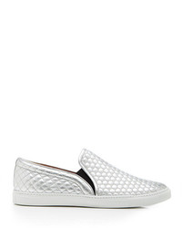 Tabitha Simmons Huntington Quilted Leather Slip On Sneakers
