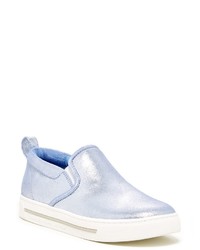 Marc by Marc Jacobs Metallic Leather Slip On Sneaker