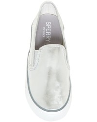 Sperry Seaside Metallic Slip On Sneaker
