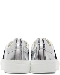 Givenchy Silver City Court Sneakers