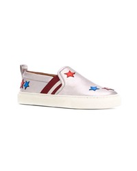 Bally Star Patch Slip On Sneakers