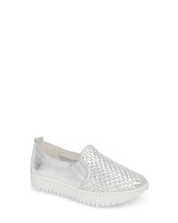 bernie mev. Stretch Woven Platform Sneaker