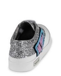 Miu Miu Glitter Trimmed Sneakers