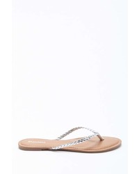 Forever 21 Braided Thong Sandals