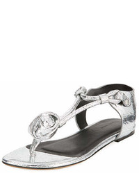 Isabel Marant Jarley Metallic Thong Sandal