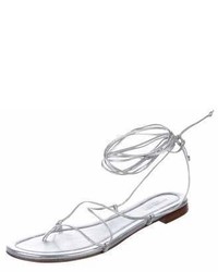 Michael Kors Michl Kors Metallic Thong Sandals