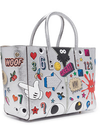 Anya Hindmarch Ebury Small Allover Wink Stickers Tote