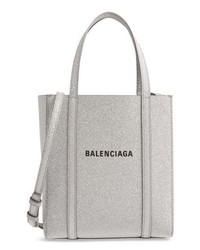 Balenciaga Extra Extra Small Everyday Glitter Leather Tote