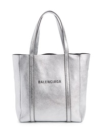 Balenciaga Extra Extra Small Everyday Logo Goatskin Tote