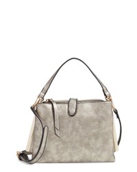 Sondra Roberts Faux Leather Crossbody Handbag