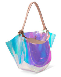 Wandler Mia Pvc And Leather Tote