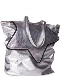 Les Envers Tote Bag Star Silver