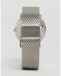 Accurist Mesh Bracelet Watch In Silver