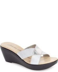 Athena Alexander Benadet Crisscross Wedge Sandal