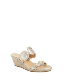 Jack Rogers Shelby Stitched Wedge Sandal