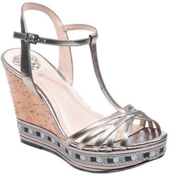 silver vince camuto heels