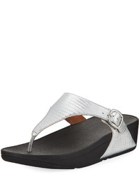 FitFlop The Skinny Buckled Thong Sandal