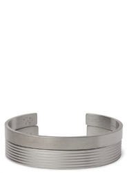 Le Gramme Le 21 And Le 33 Guilloch Sterling Silver Cuff Set